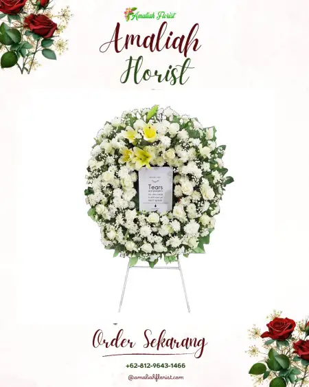 Krans Bunga Duka Pandeglang